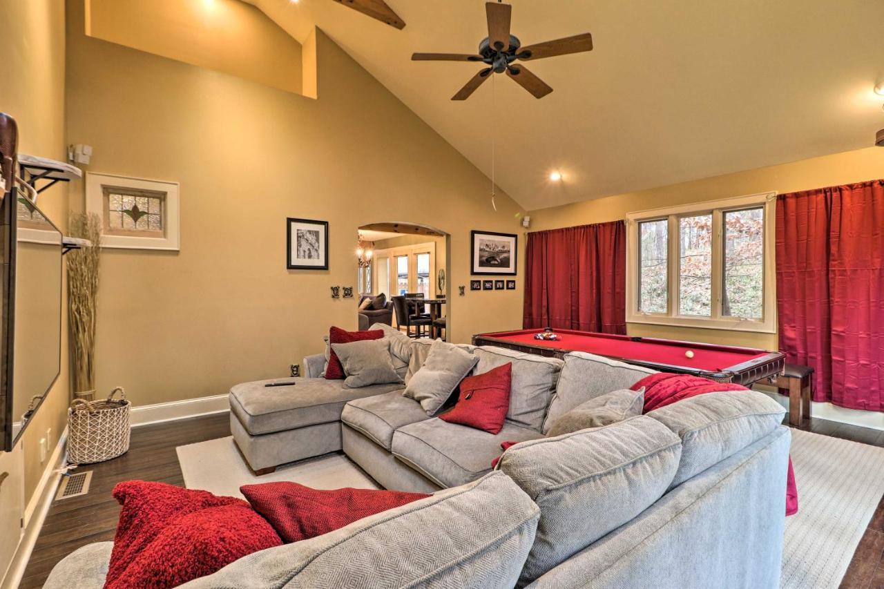 Cozy Conyers Cabin With Fireplace And Pool Table! Buitenkant foto